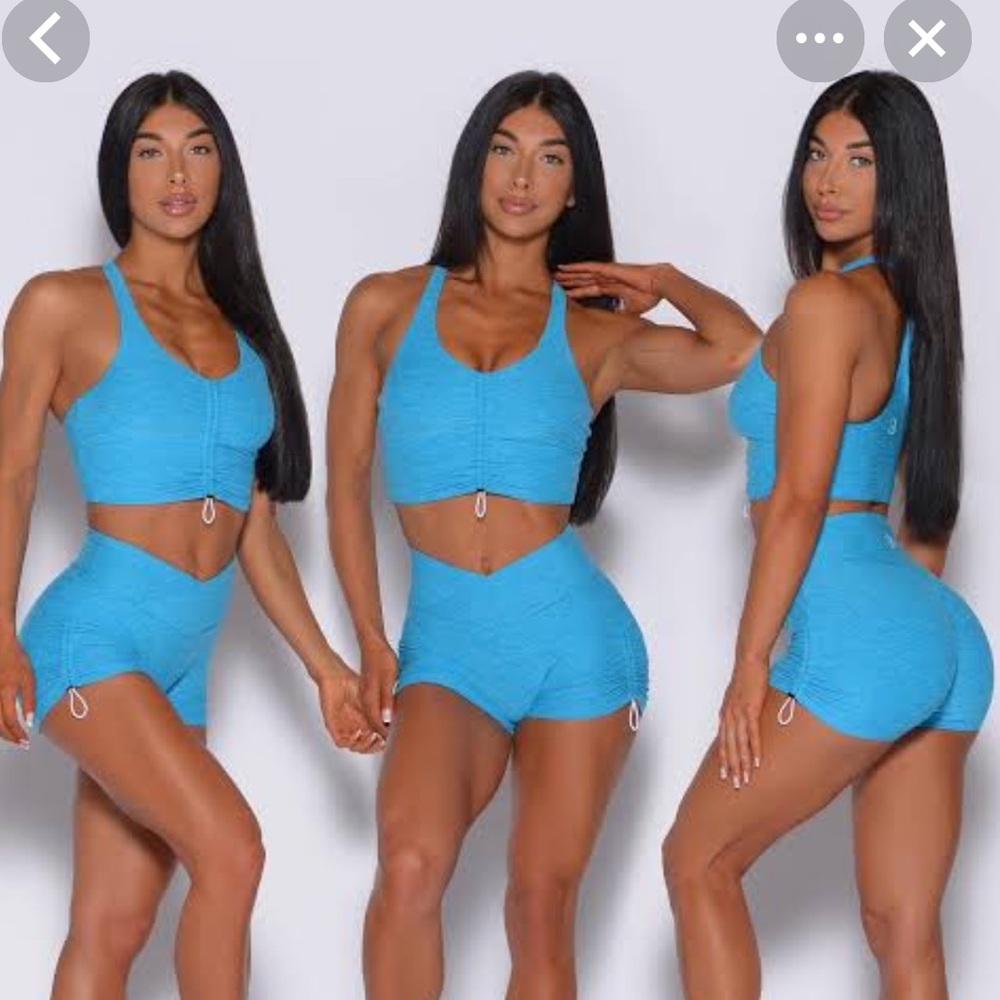 Bombshell Sportswear Vibrant Blue Toggle Shorts